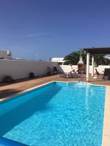 Villa Therese pool and terrace