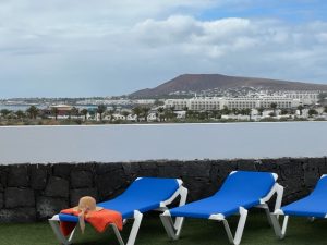 Casa Bae loungers with view PB